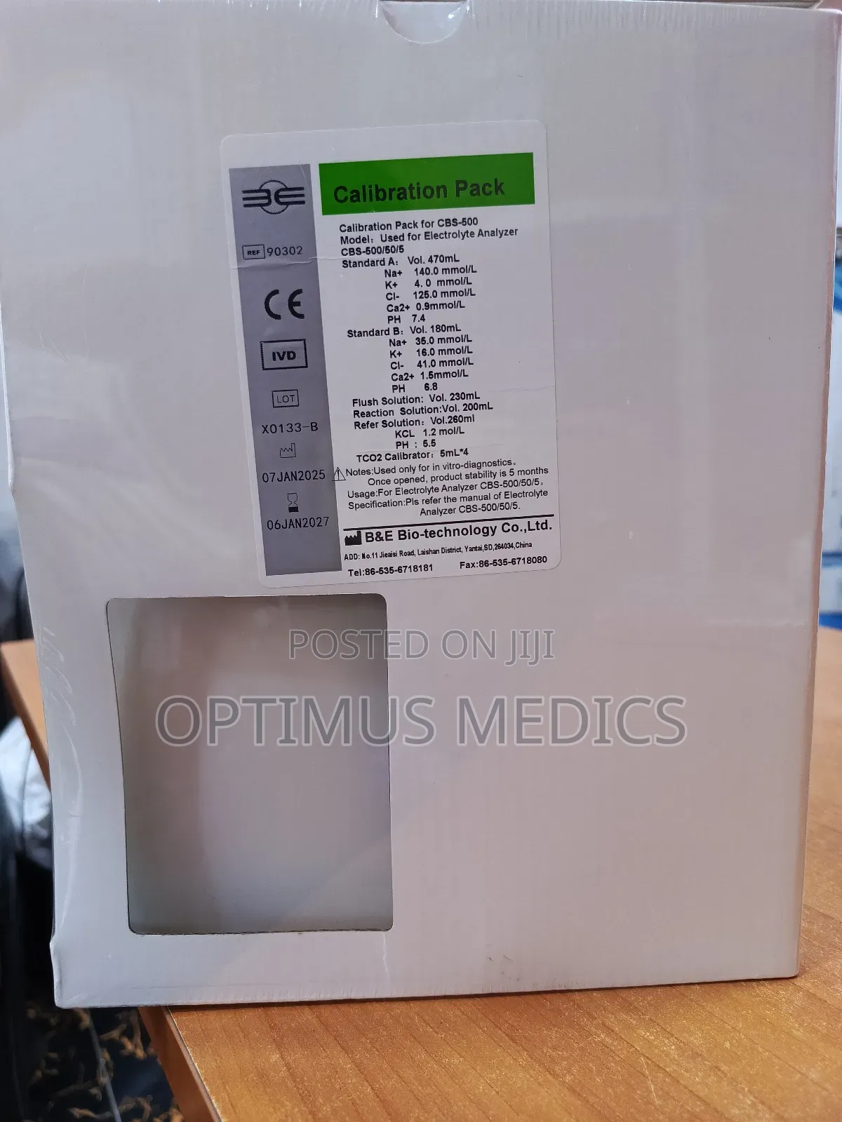 Calibration Pack.