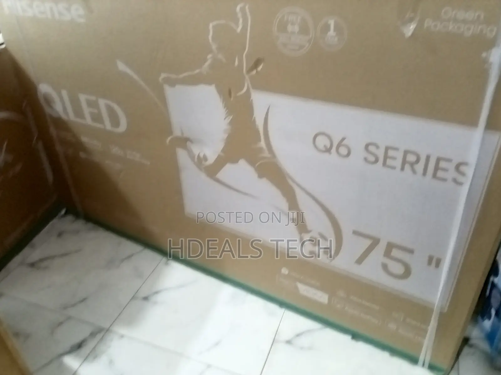 Hisense 75” 75q6n – Vibrant Display, Ai Enhancement