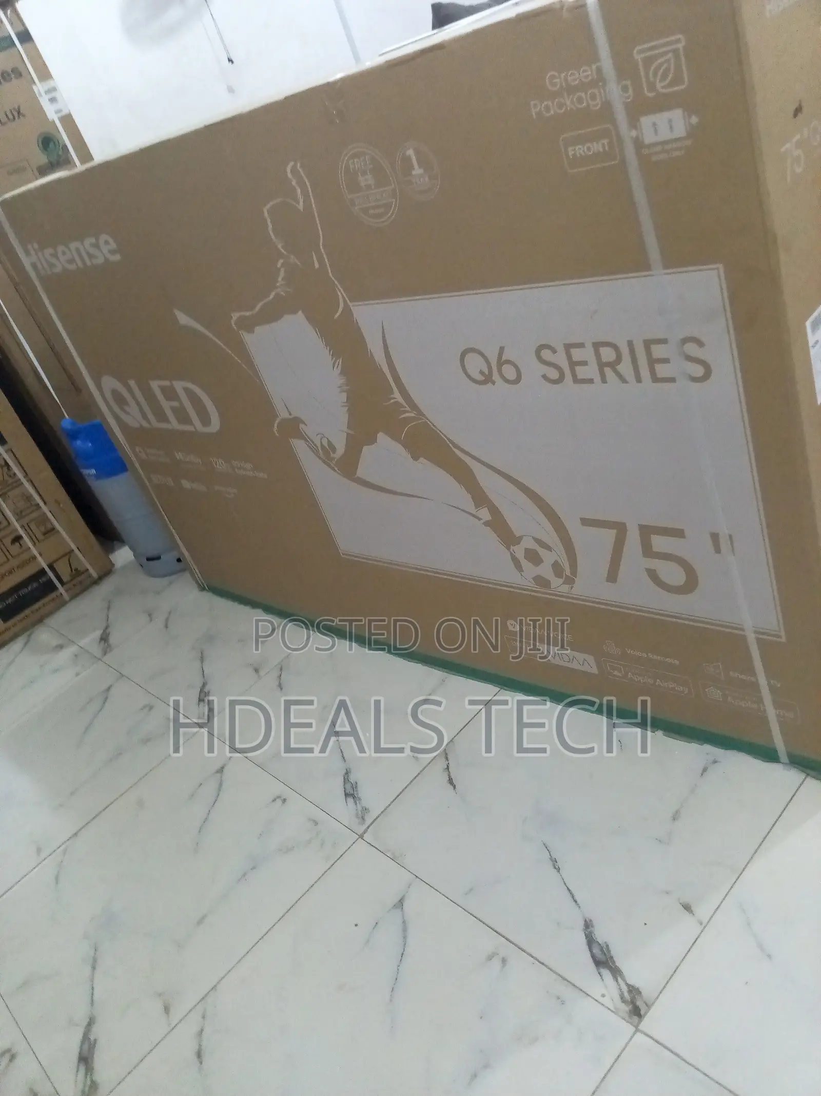 Hisense 75” 75q6n – Vibrant Display, Ai Enhancement