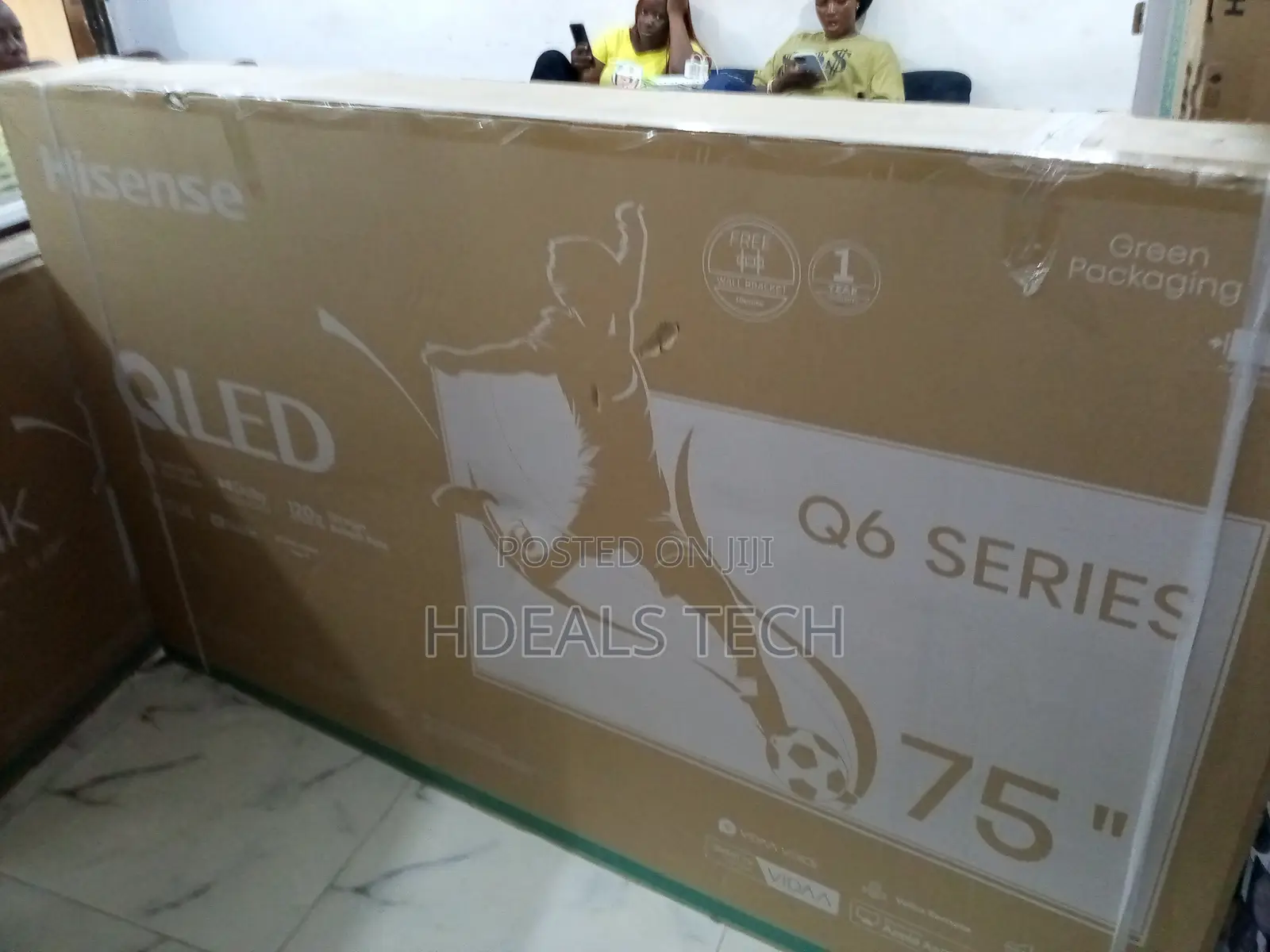 Hisense 75" Google Smart Tv – Qled With Game Mode
