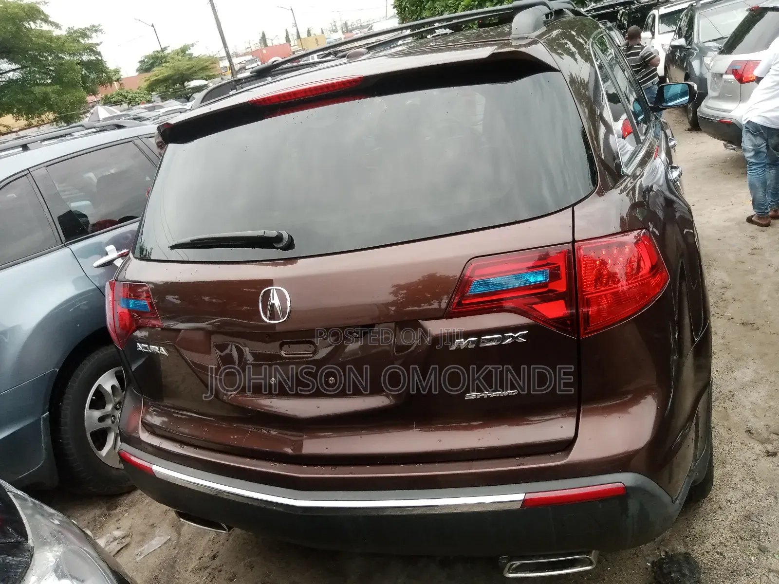 Acura MDX Advance Package SUV AWD (3.7L 6cyl 6A) 2012 Brown
