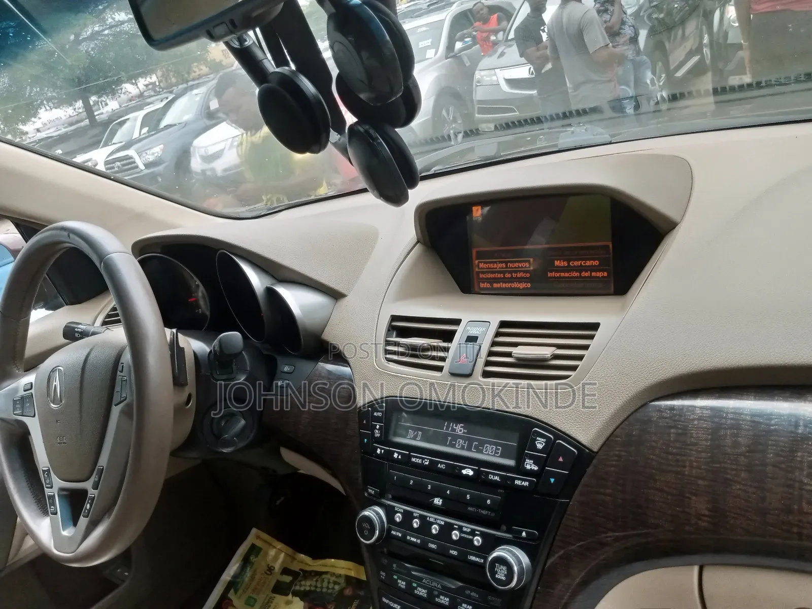 Acura MDX Advance Package SUV AWD (3.7L 6cyl 6A) 2012 Brown