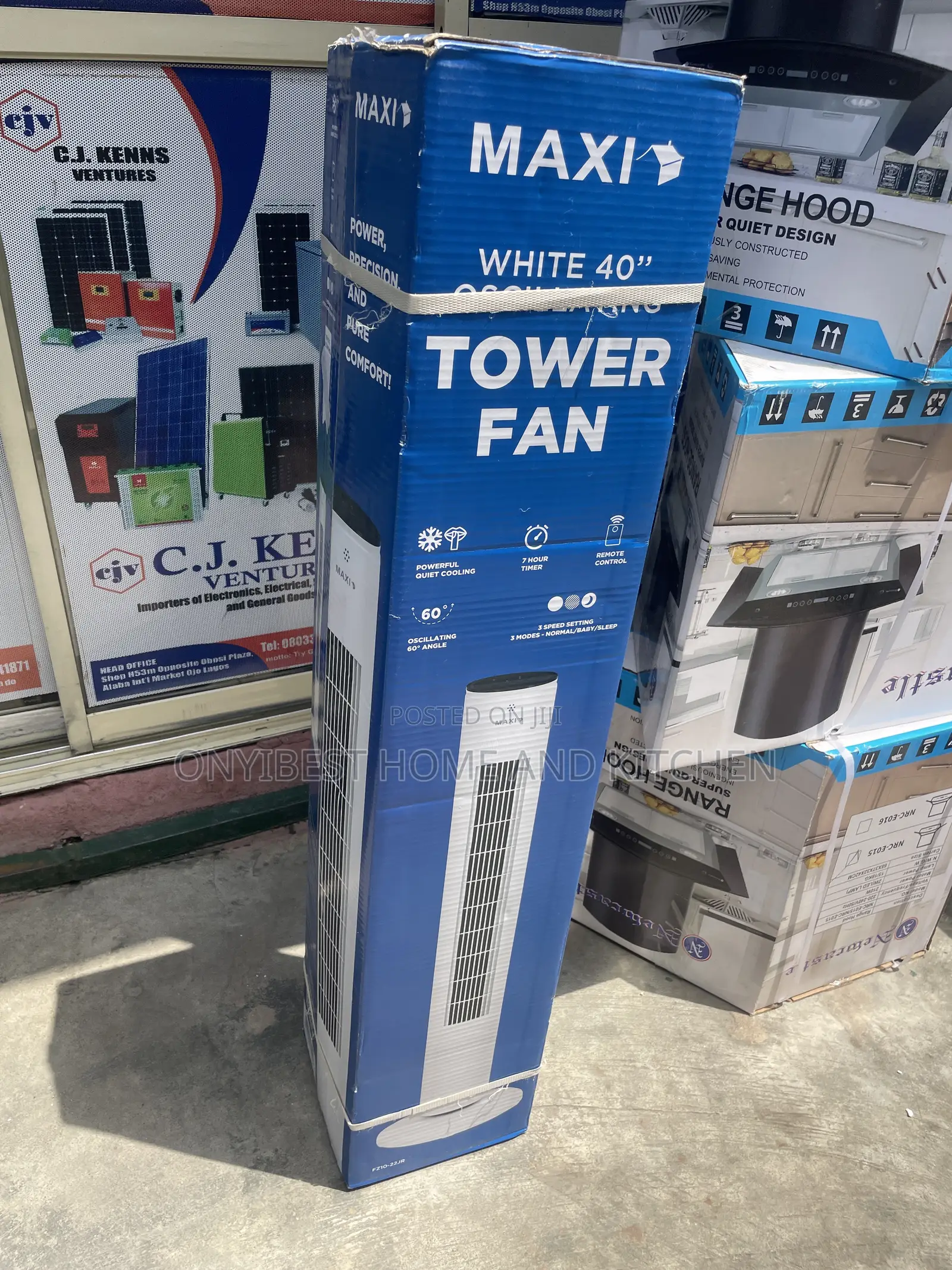 Maxi Oscillating Tower Fan
