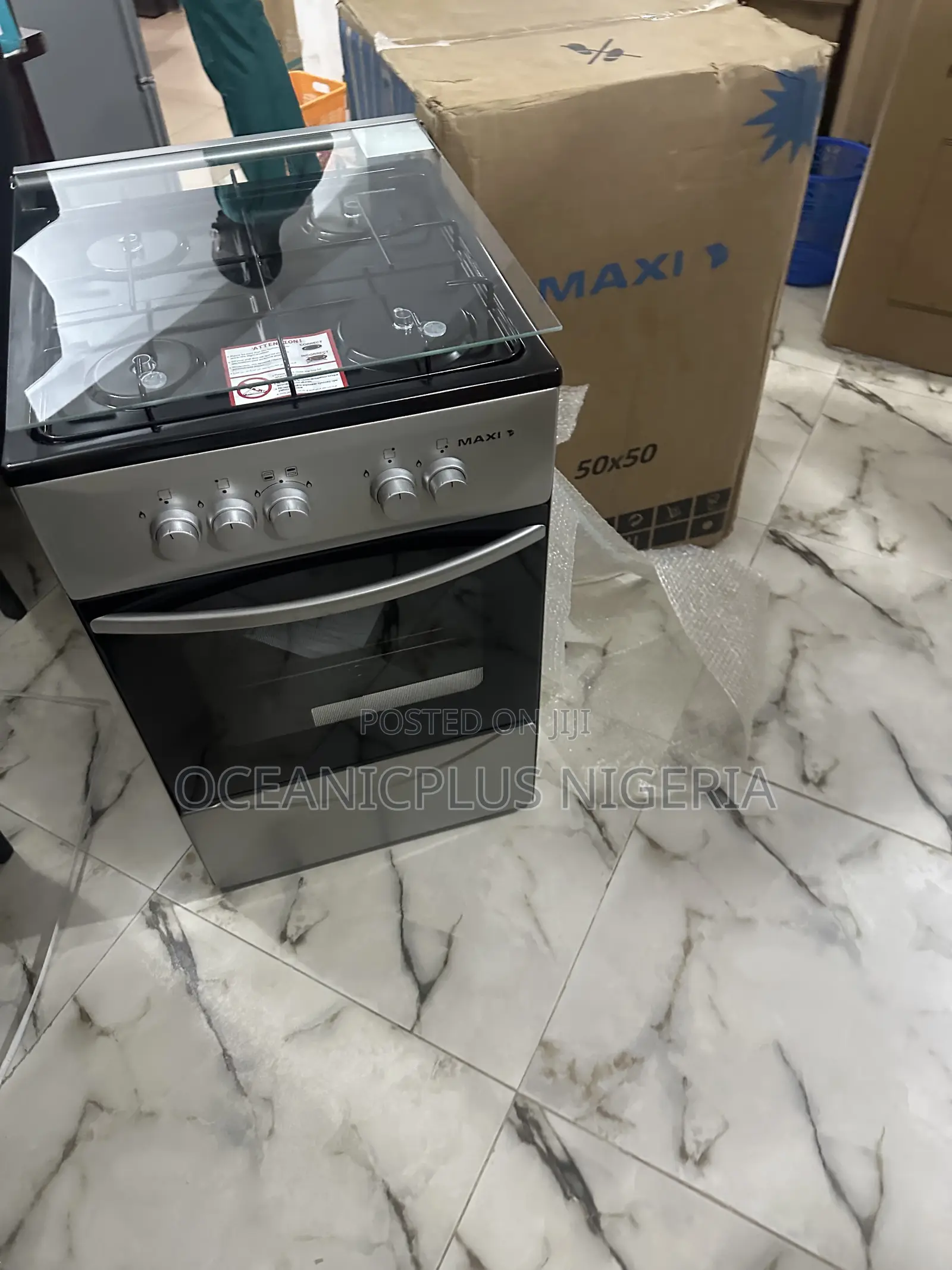 Maxi 50cm Kitchen Gas Cooker Top With 4 Burners