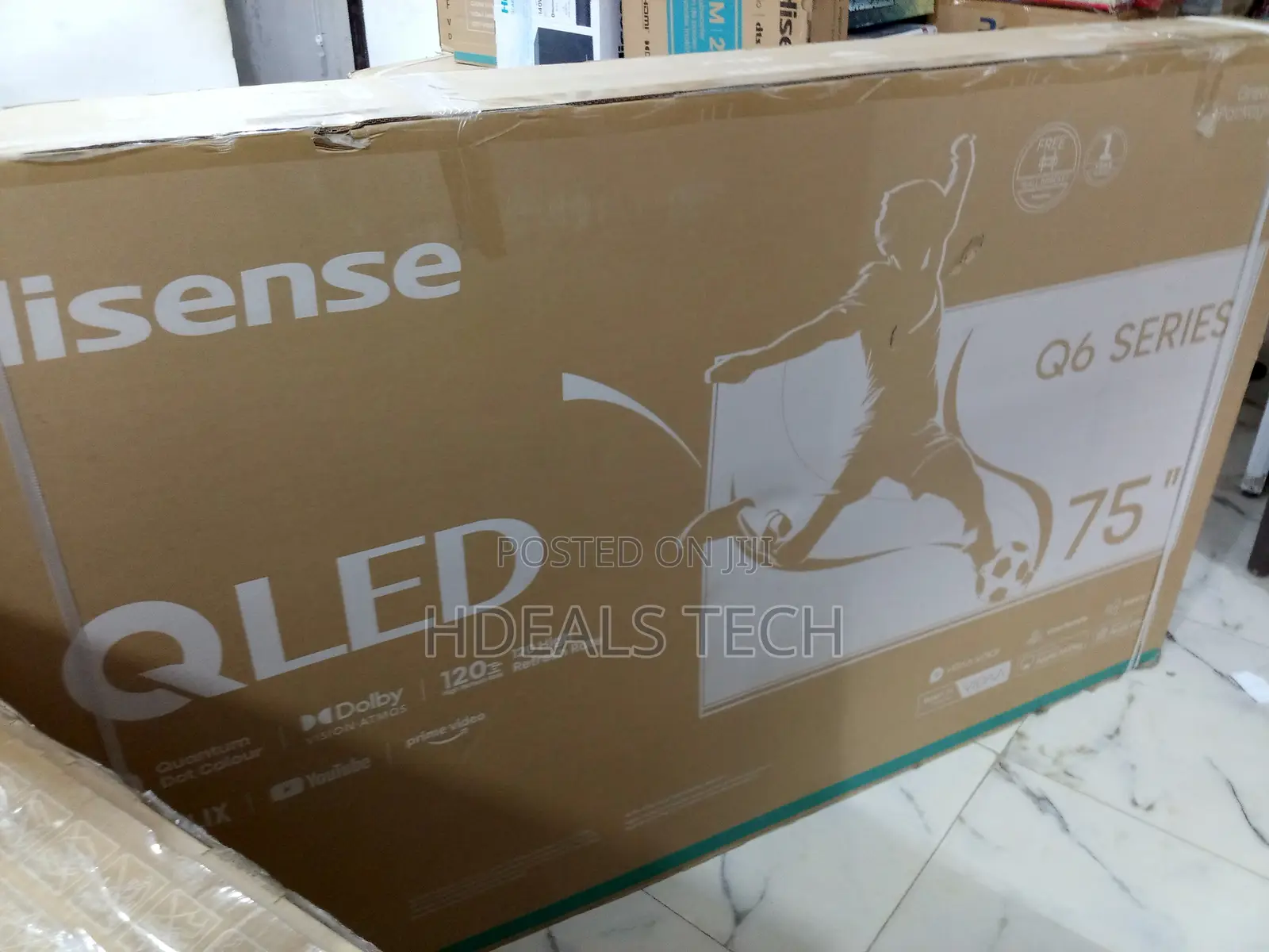 Hisense Qled Tv 75” – Uhd Smart Tv, 2024 Edition