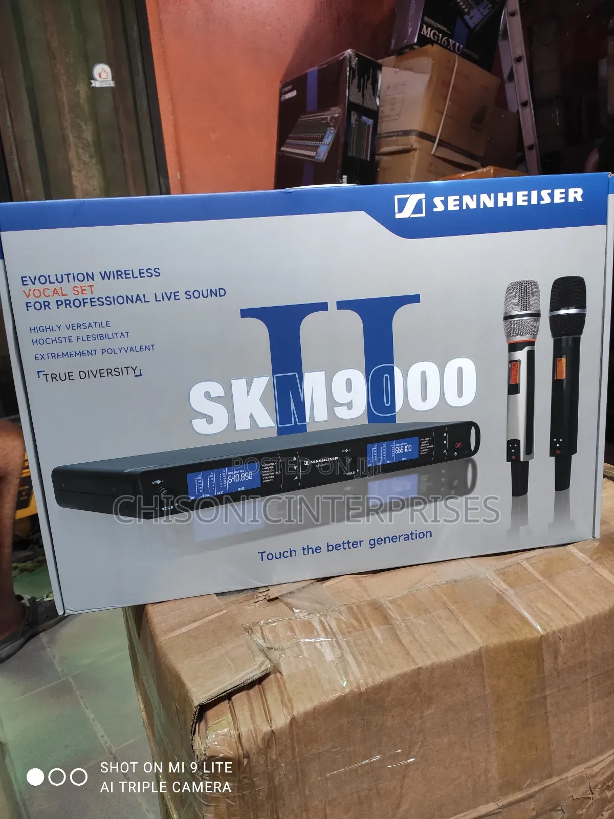 Seenheiser Wireless Microphone Skm9000