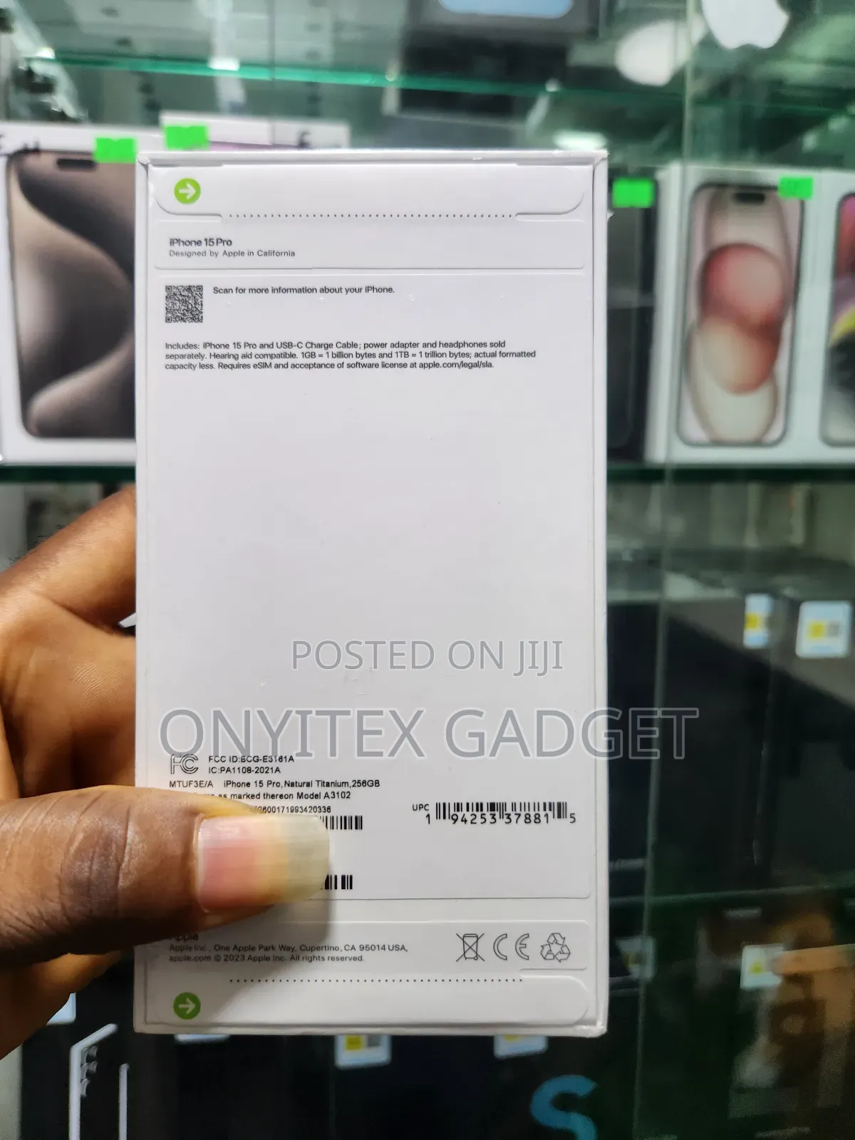 New Apple iPhone 15 Pro 256 GB