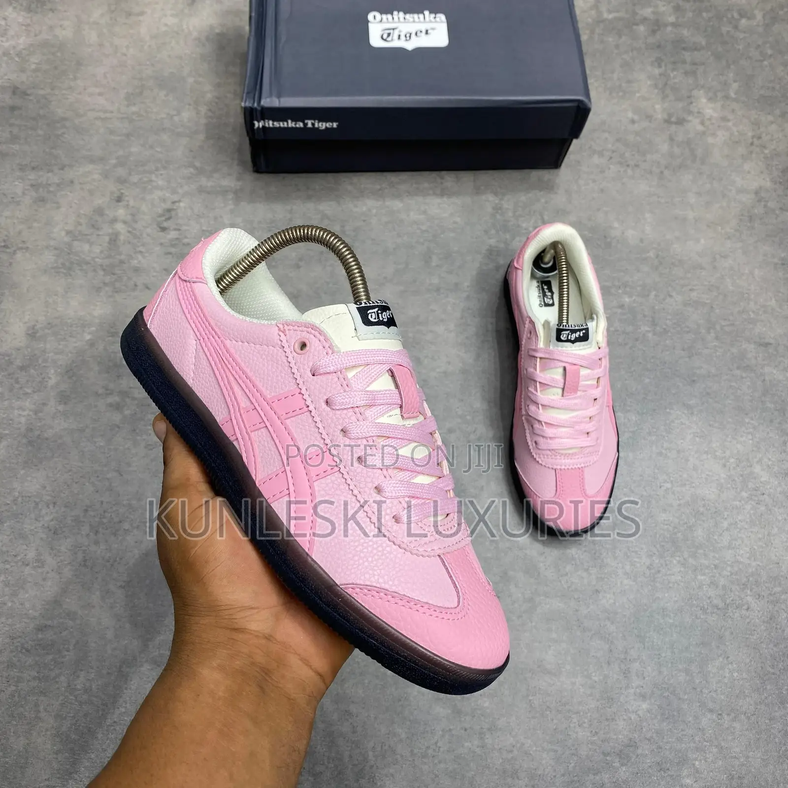 Original Asics Onitsuka Tiger Tokuten Pastel Pink Sneakers
