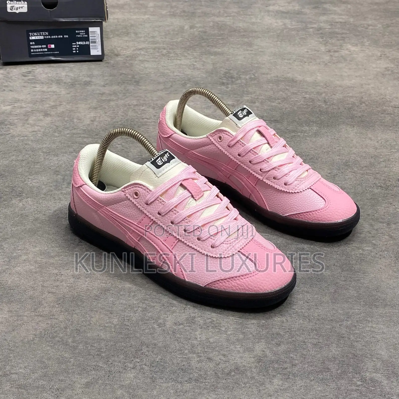 Original Asics Onitsuka Tiger Tokuten Pastel Pink Sneakers