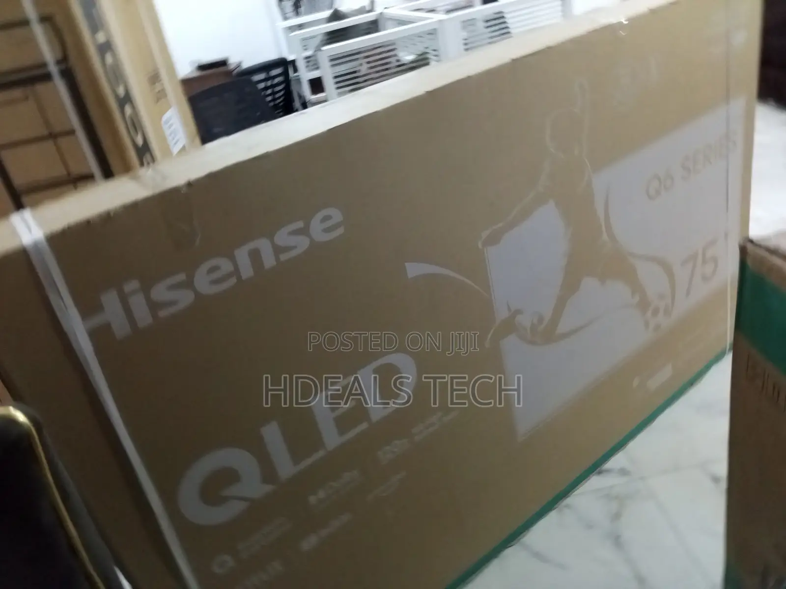 Hisense 75-Inch Q6n – Vibrant Qled for Movies Sports