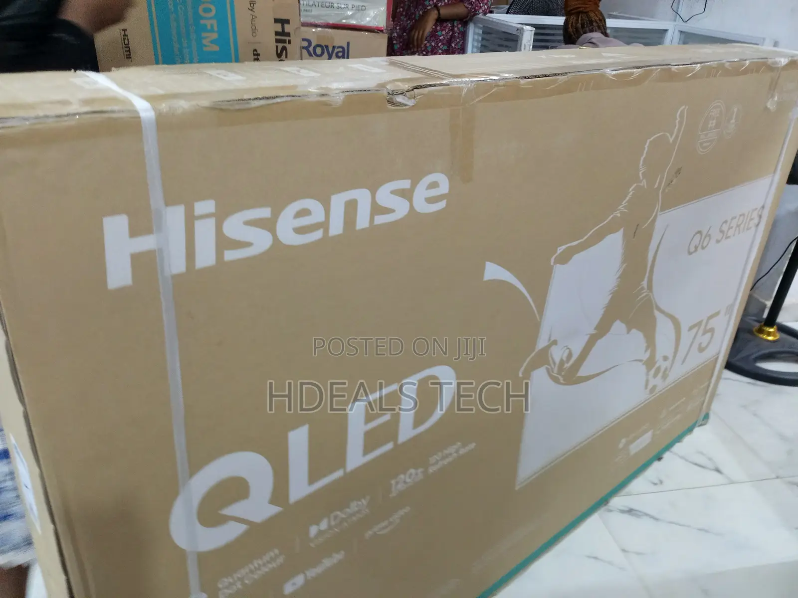 Hisense 75-Inch Q6n – Vibrant Qled for Movies Sports