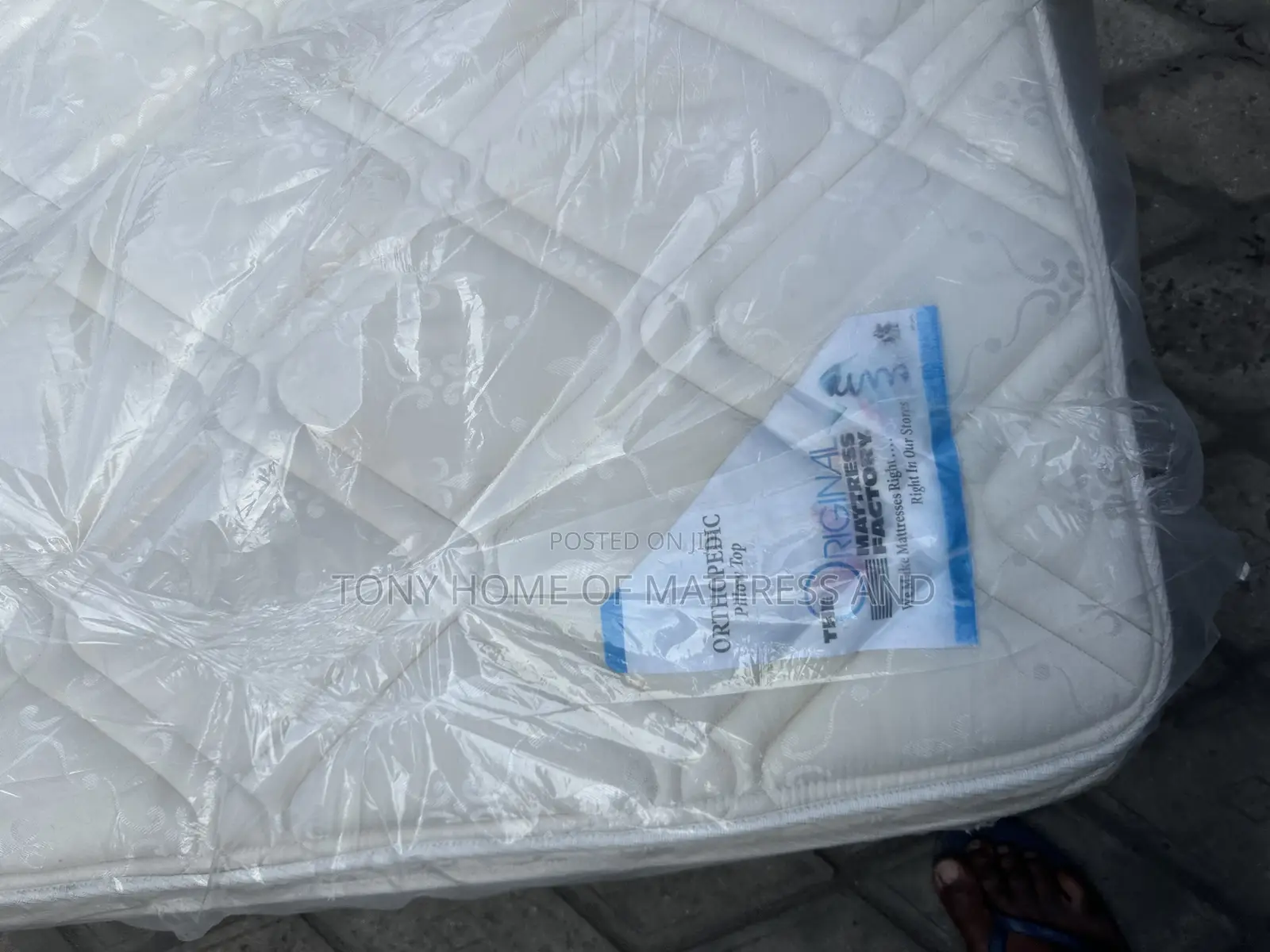 6x6 10 Inches Foreign Spring Orthopedic Mattress