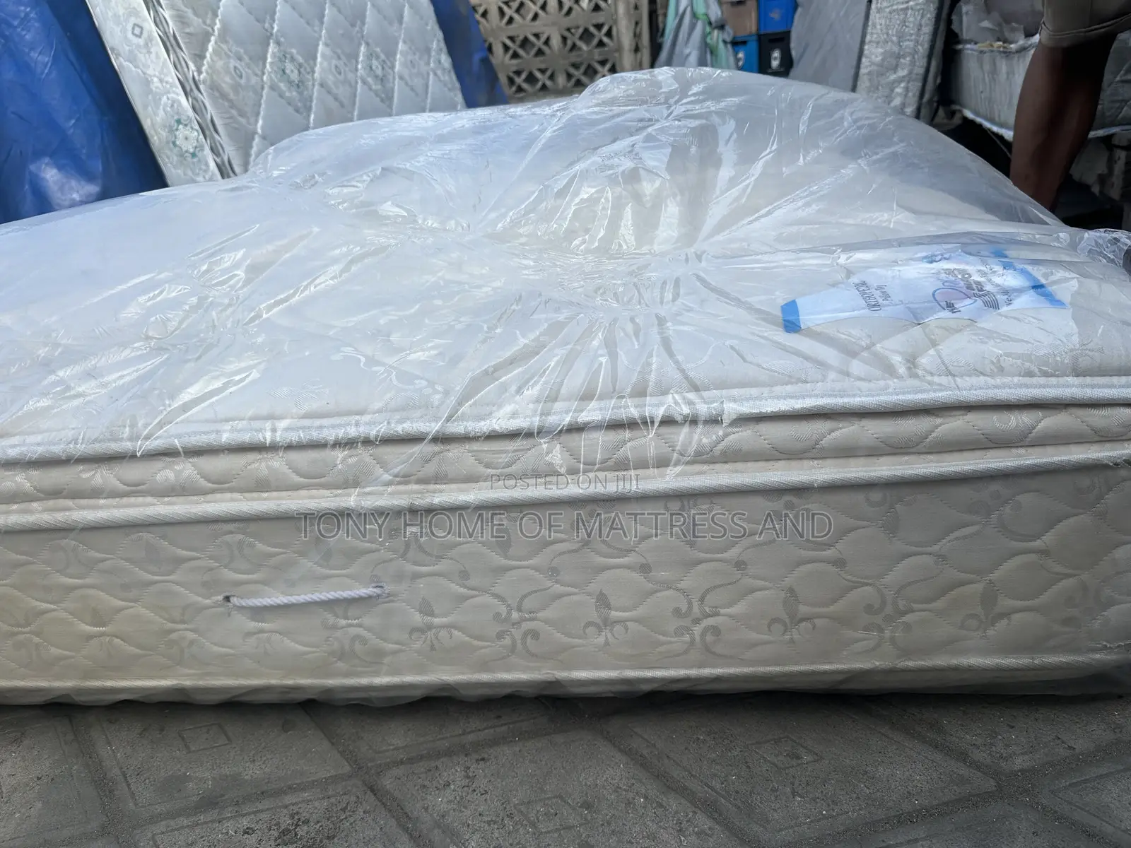 6x6 10 Inches Foreign Spring Orthopedic Mattress