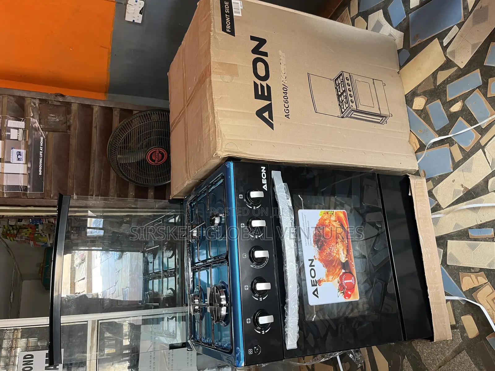 60x60 Original Aeon Gas Cooker