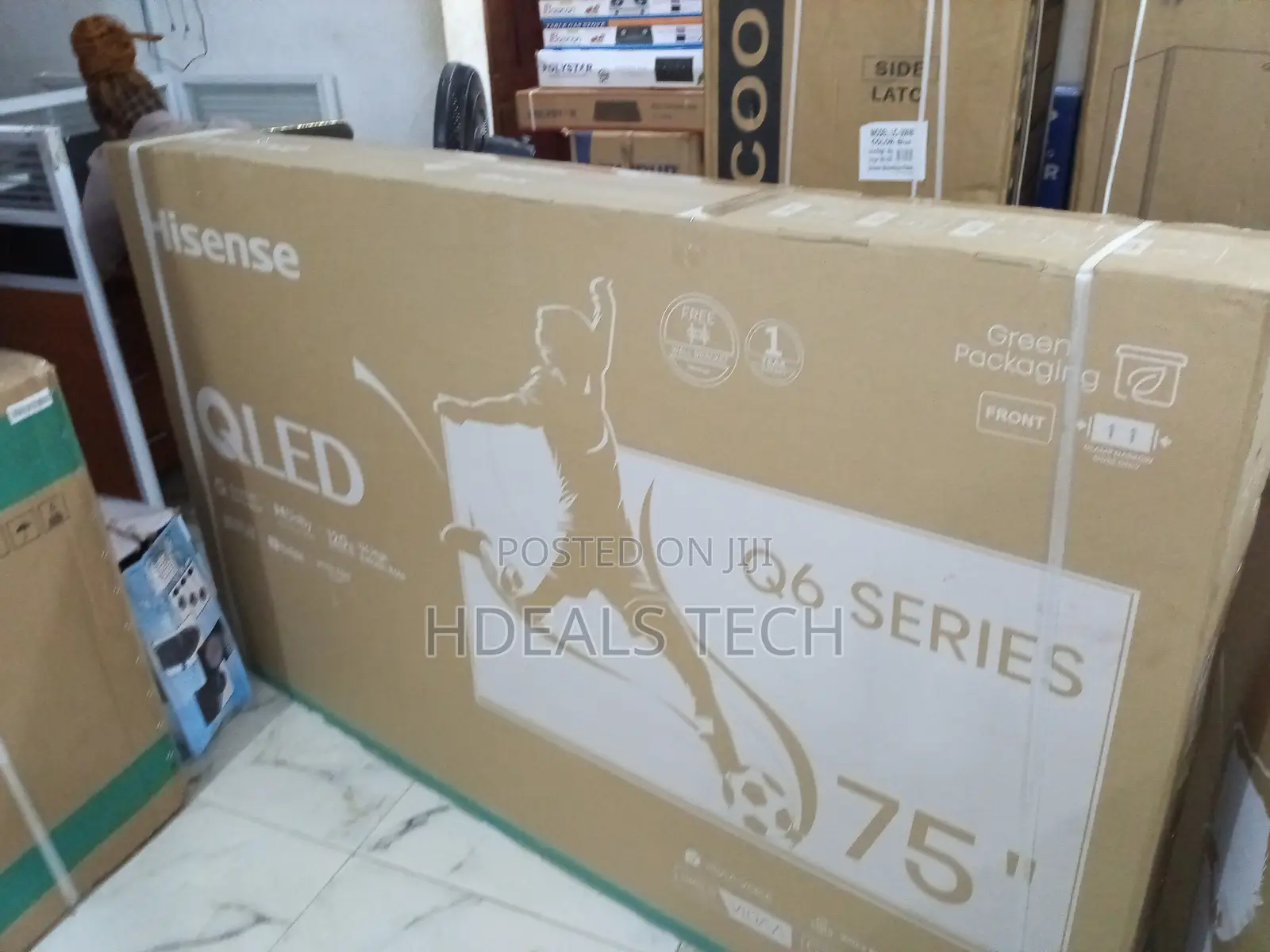 Advance Hisense 75inches Qled Tv 75q6n