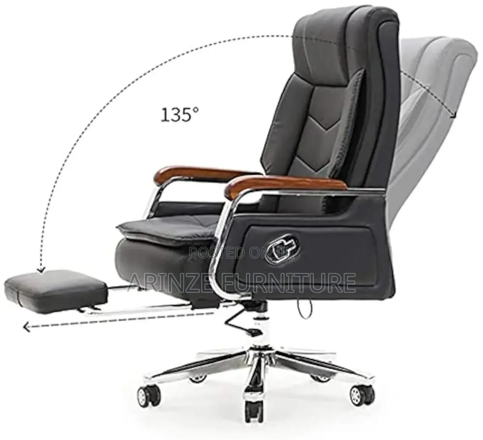 Massaging Chair With Legrest