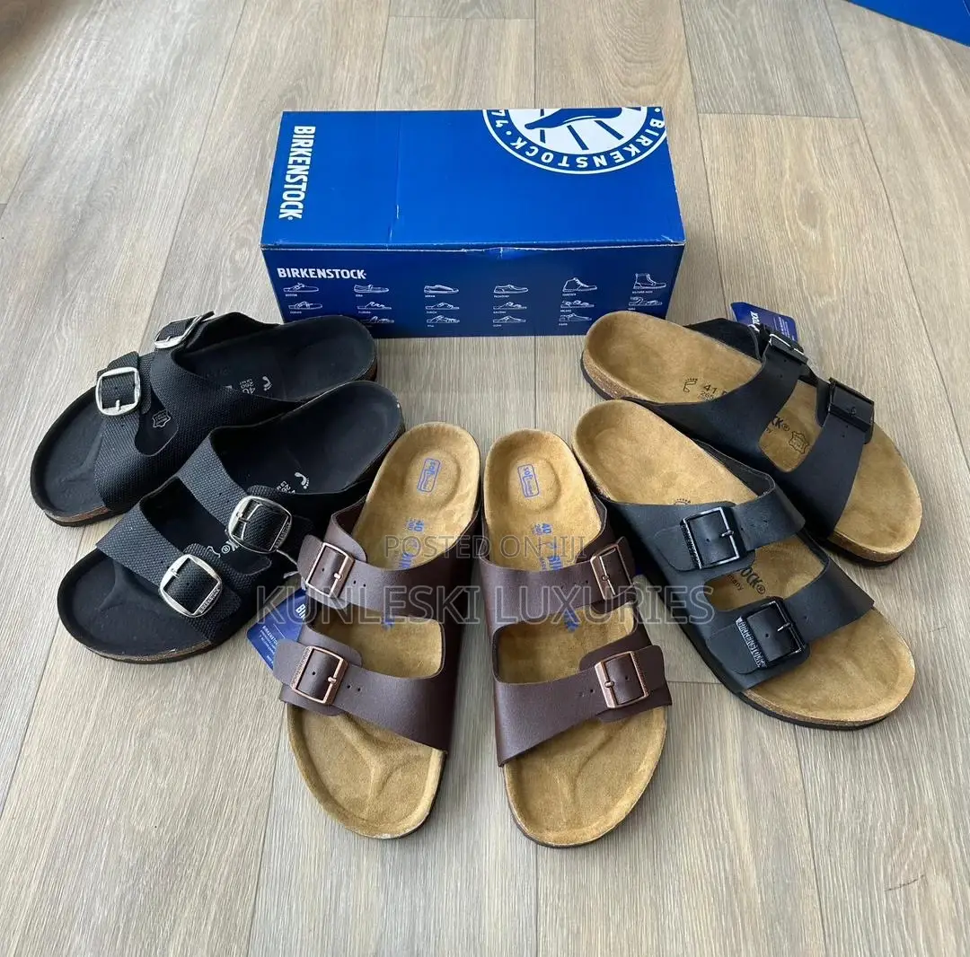 Original Birkenstock Double Buckle Slippers