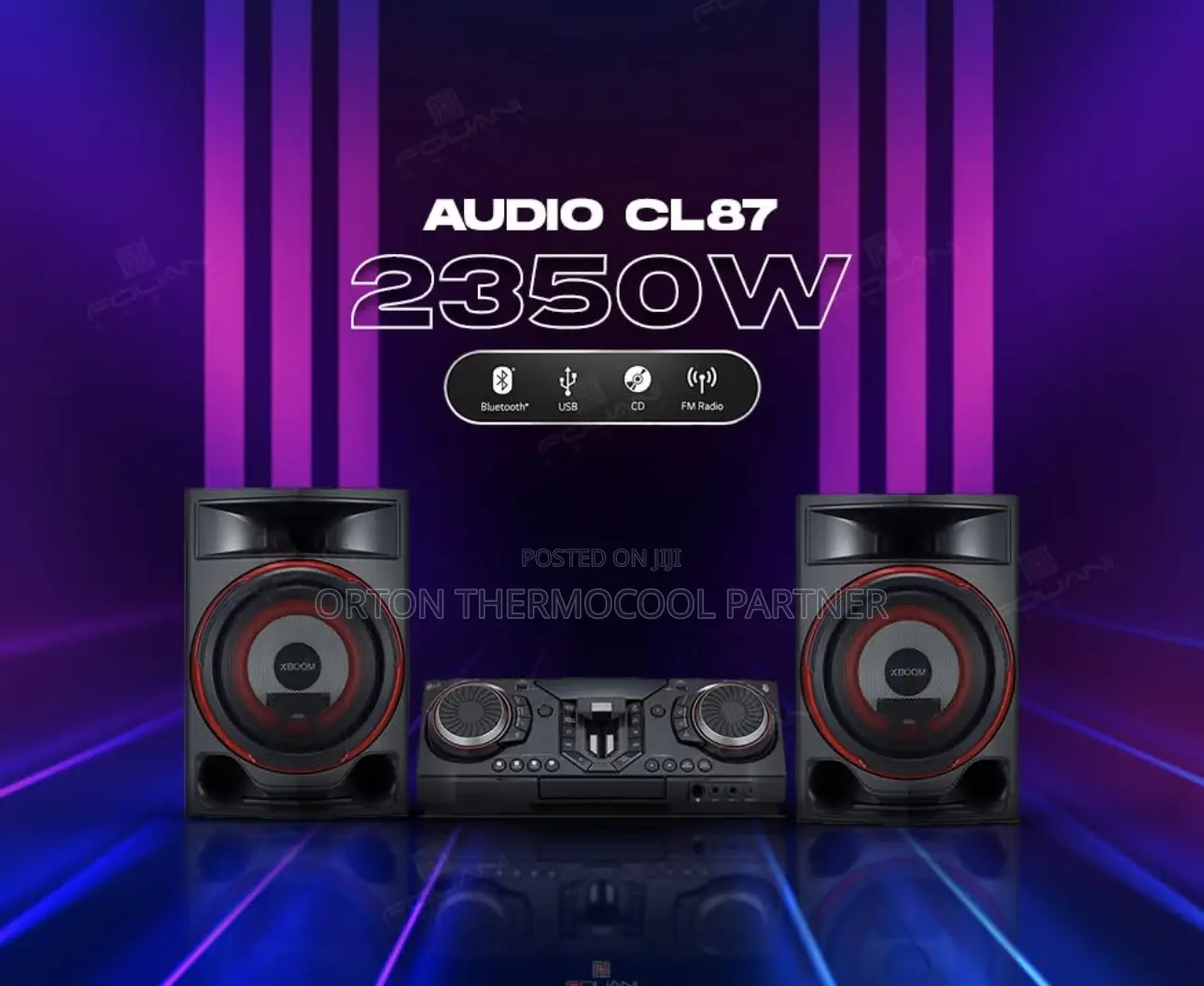 Lg Xboom With With Dj Effect