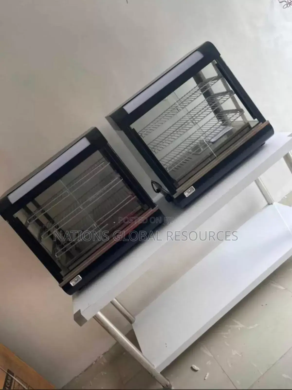 3 Feet Industrial Black Snacks Warmer