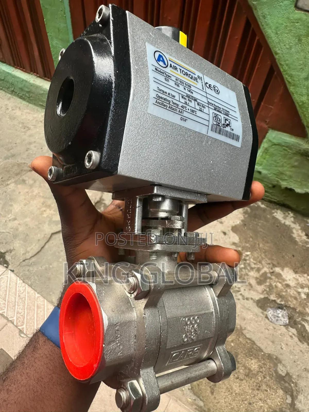 Actuator Ball Valve (Model Type:63u S10b)