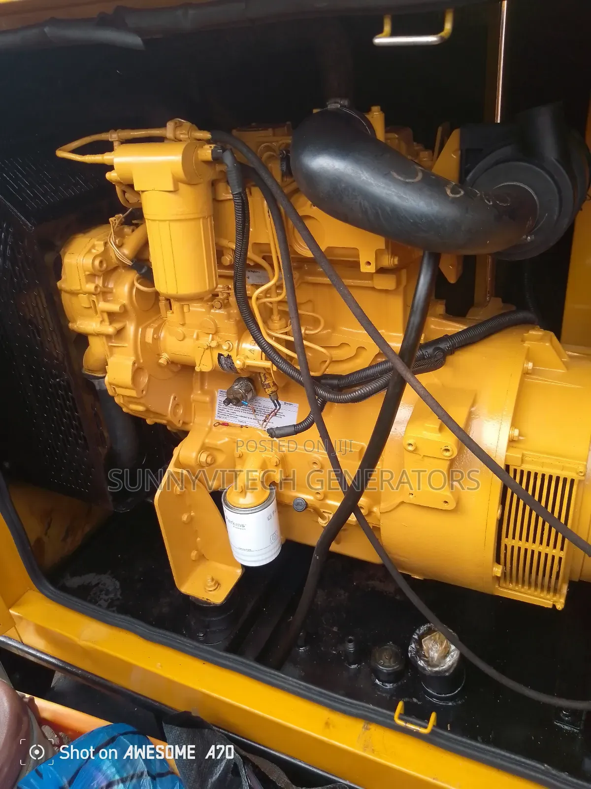 30kva Generator Mantrac Super Silence Almost New One