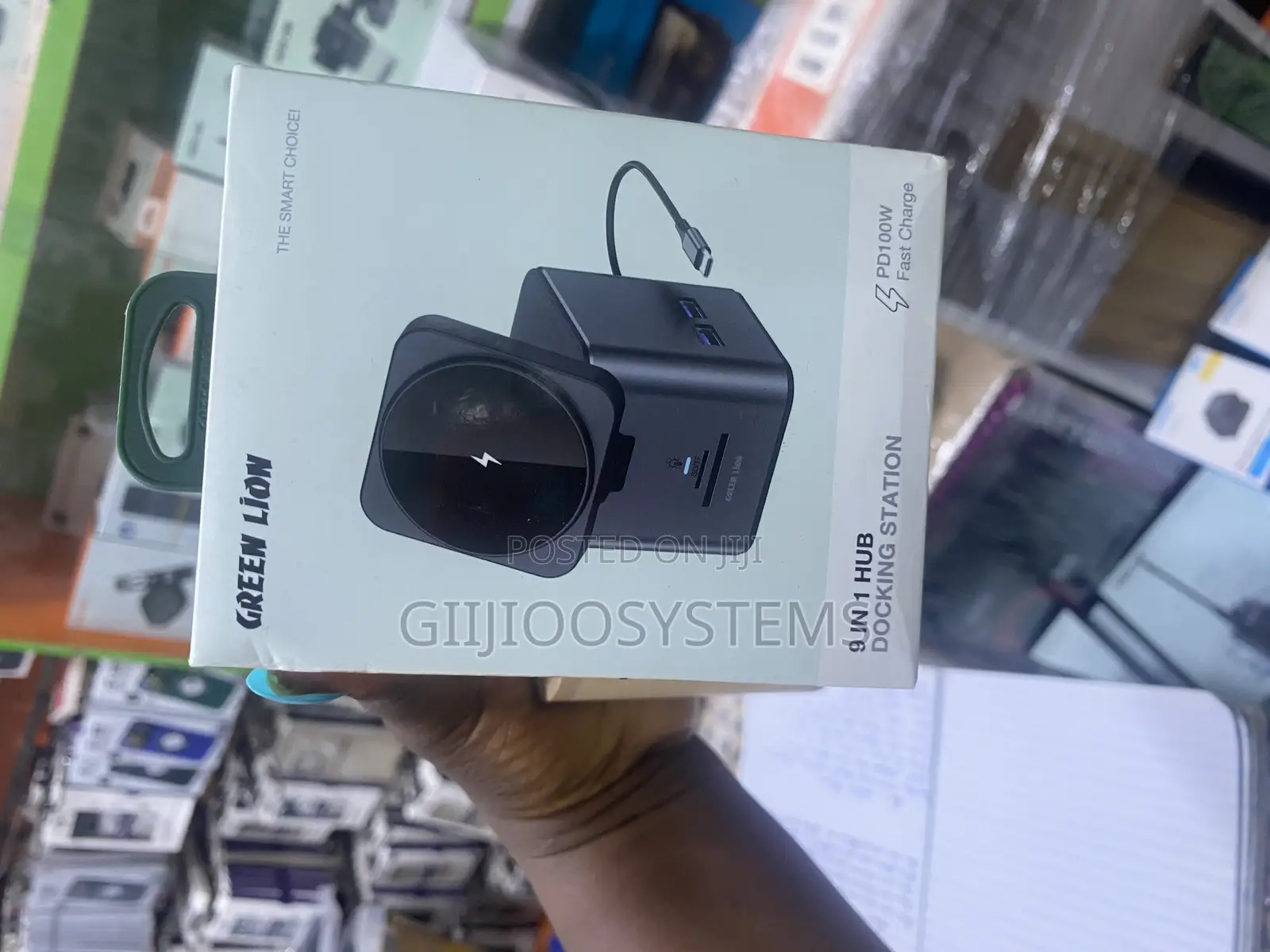 Green Lion 9 in 1 Hub Docking Station