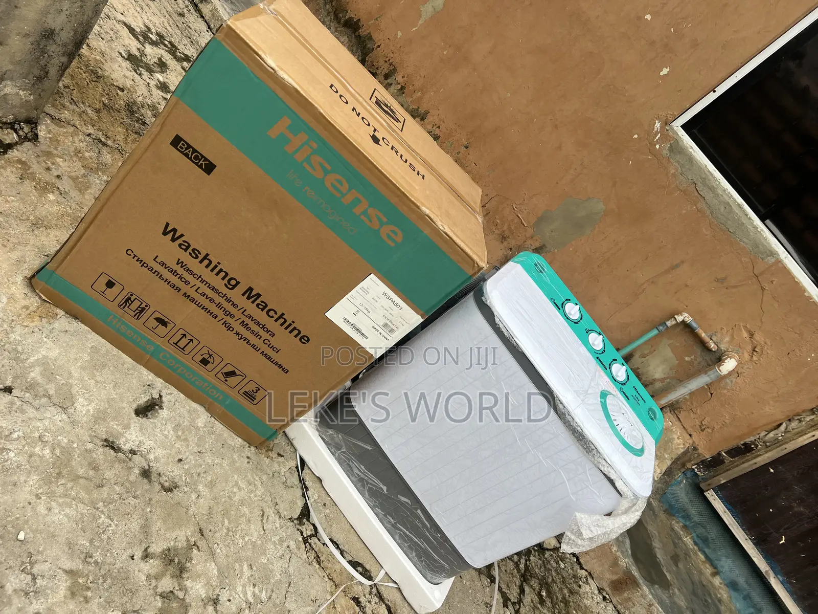 5kg Hisense Top Loader Manual Washing Machine