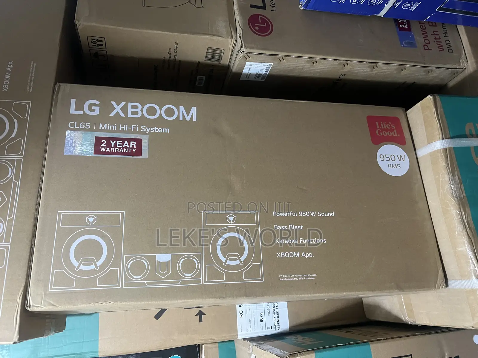 950 Watts Lg Xboom Home Theater
