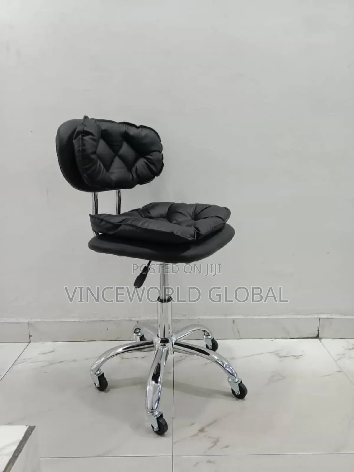 Pedicure Stool 303 Black