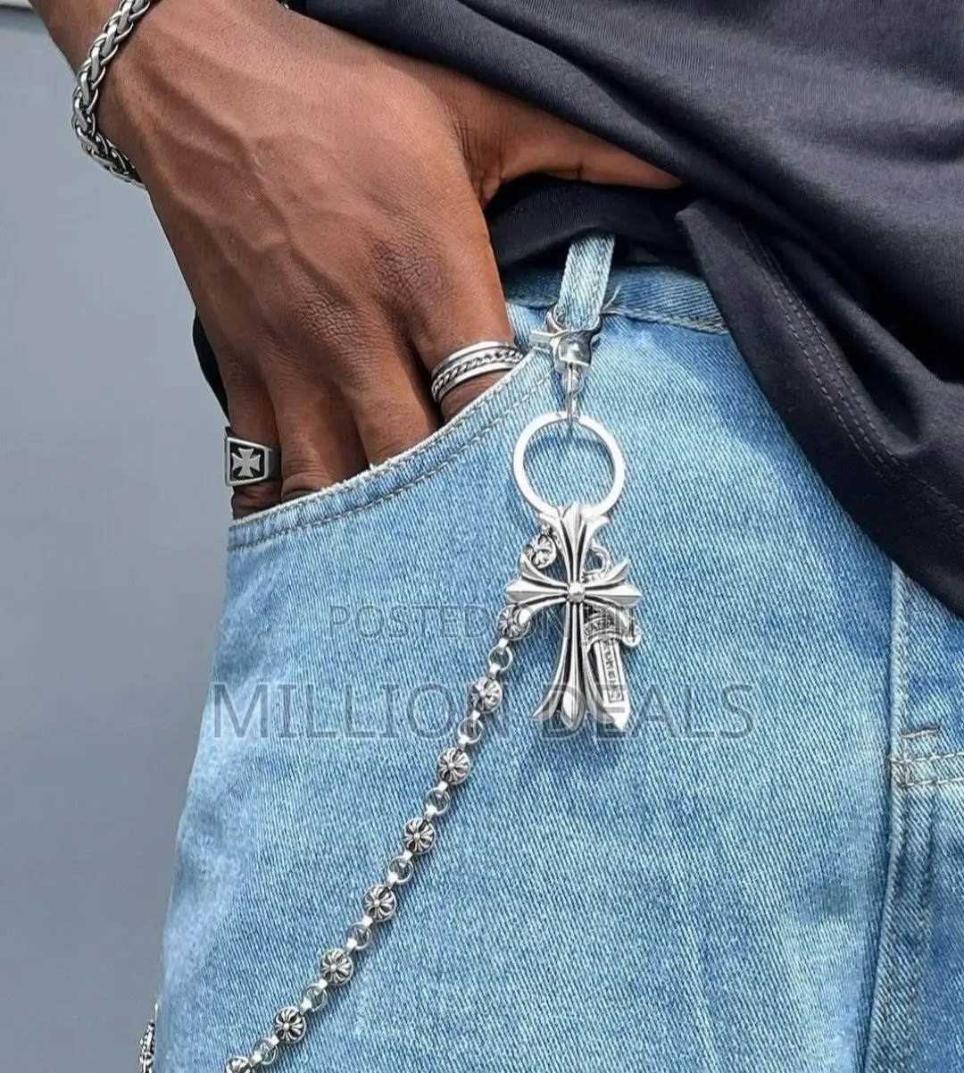 Ski 2026 Punk Waist Funky Jeans Chain