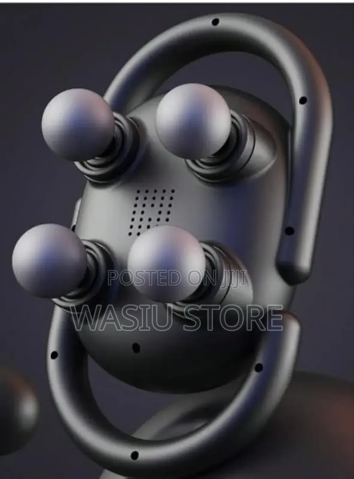 Rechargeable 4-Head Fascia Massage Gun for Deep Tissue