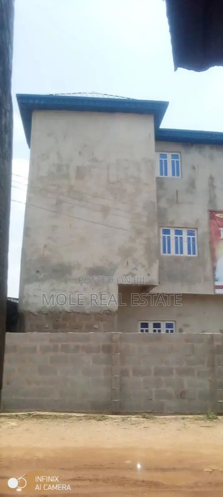 Furnished 3bdrm Block of Flats in 600, Mile 12 for sale