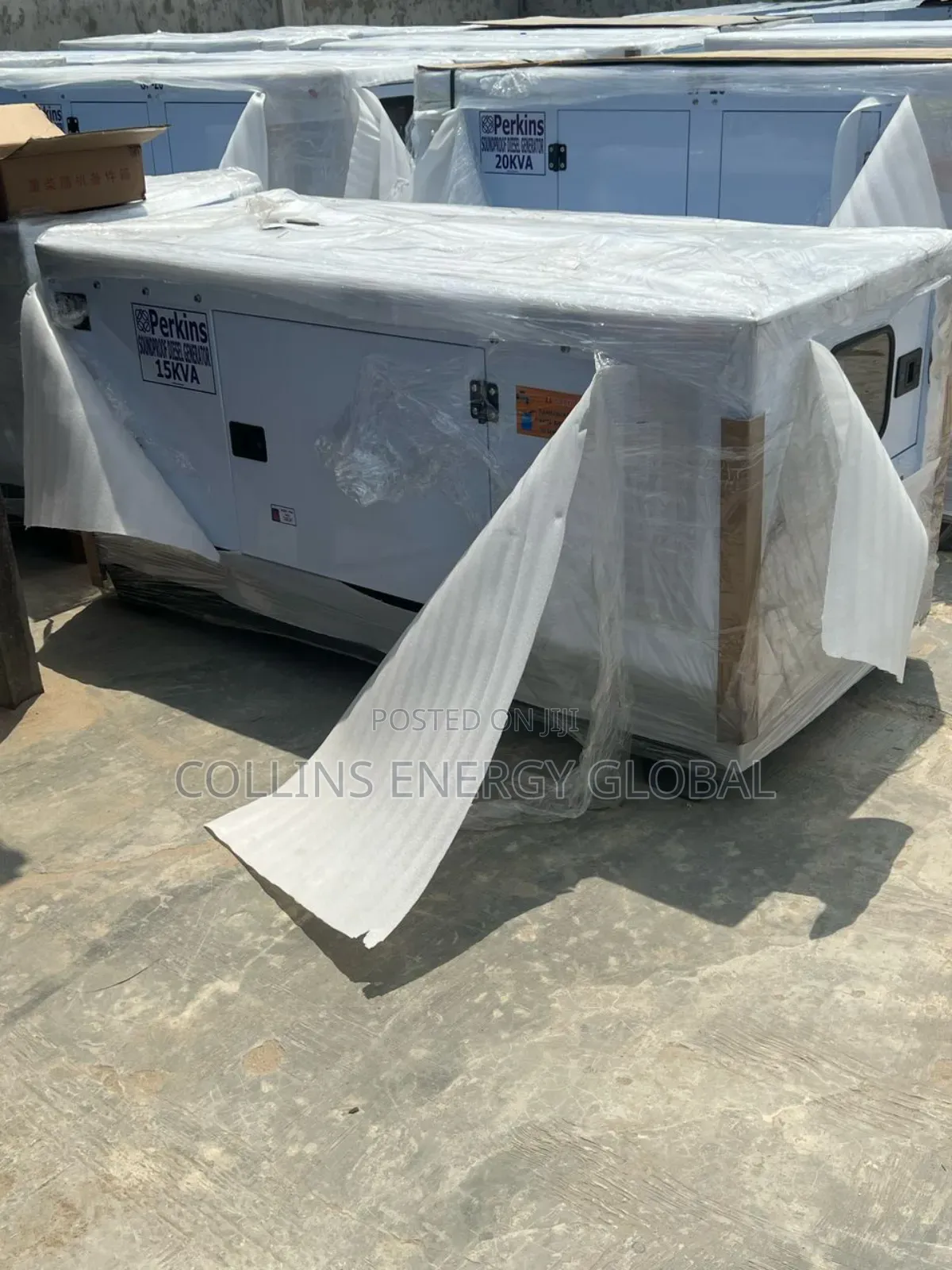 15kva Uk Perkins Soundproof Copper Coil Generator