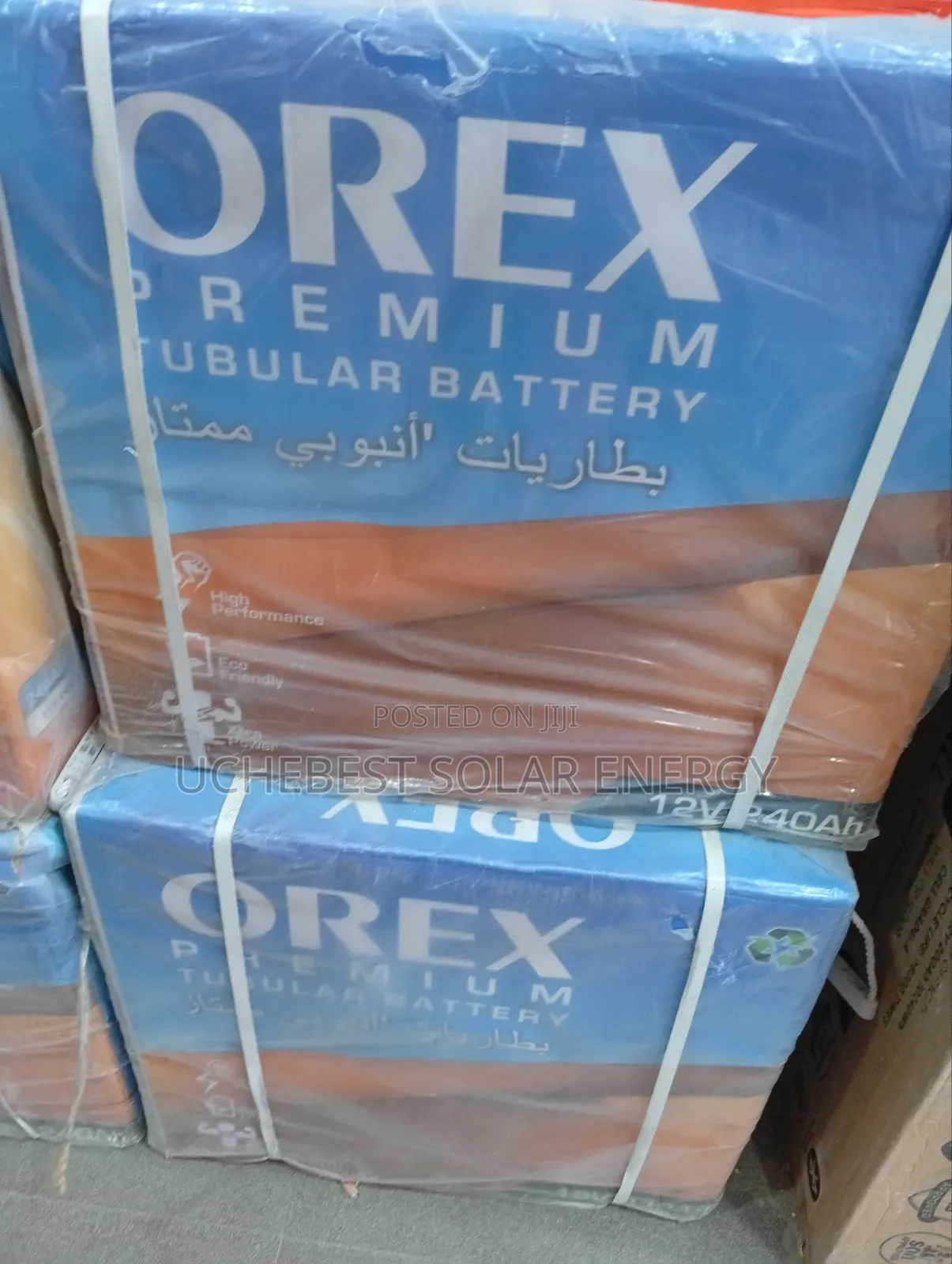 240ah/12v Orex Tubular Battery