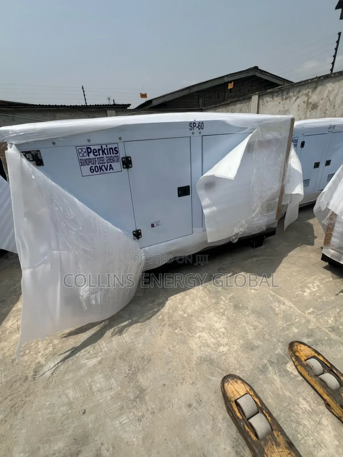 60kva Uk Perkins Soundproof Copper Coil Generator