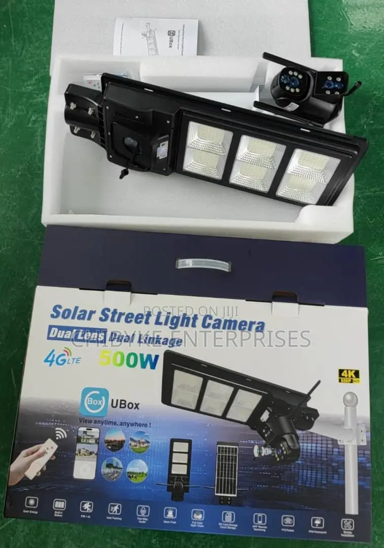Dual Lens Solar Street Light Camera