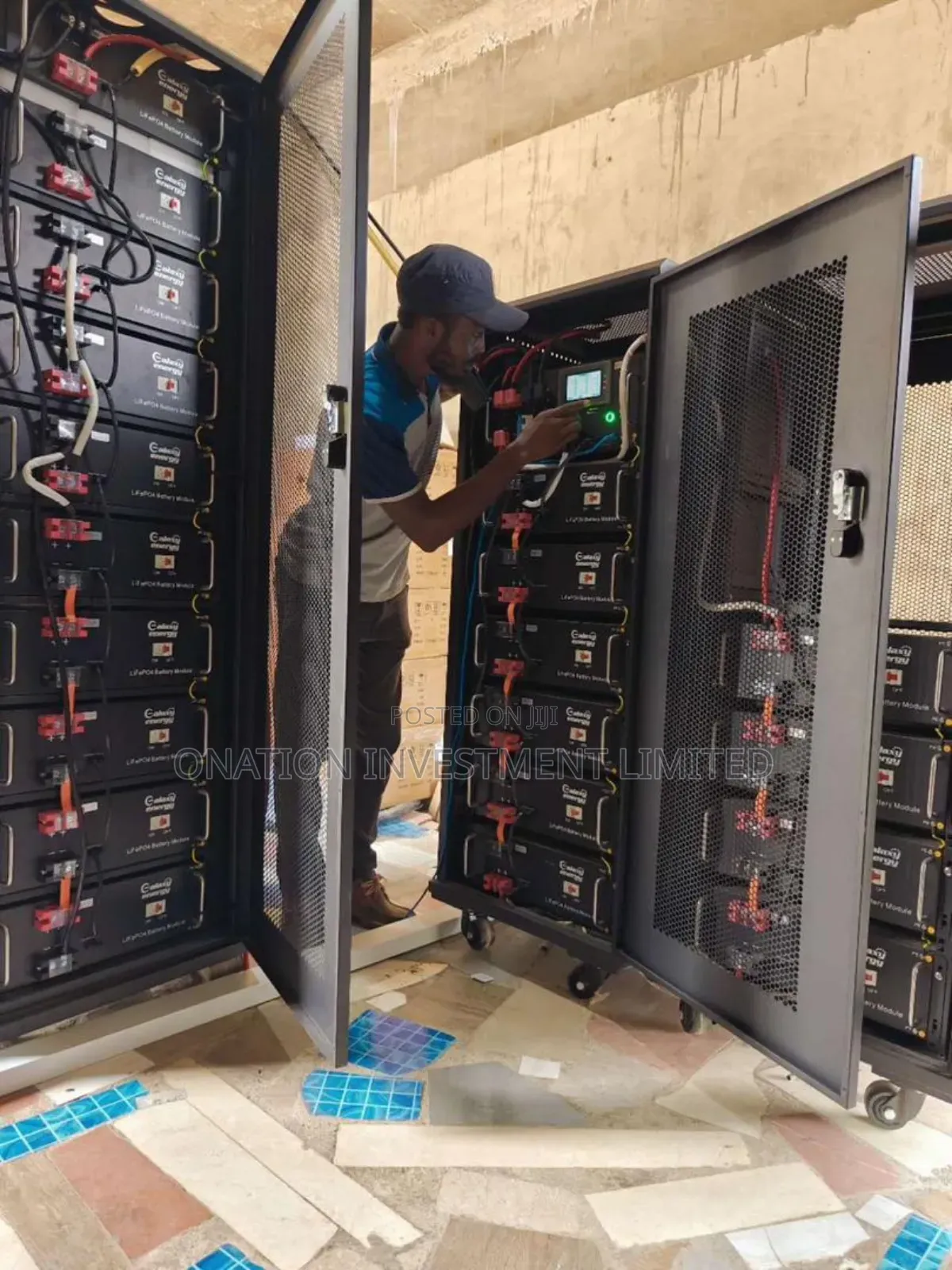 51.2kwh 512v Galaxy Energy Lithium Batteries