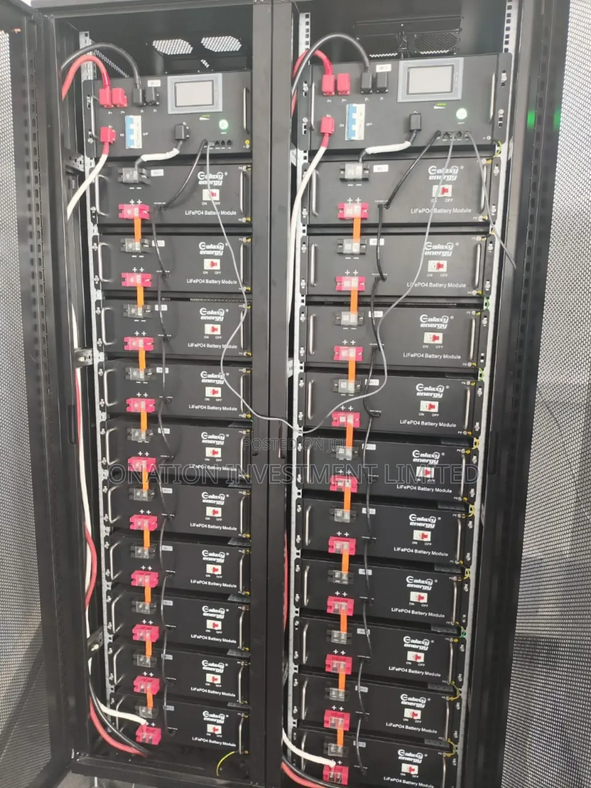 51.2kwh 512v Galaxy Energy Lithium Batteries
