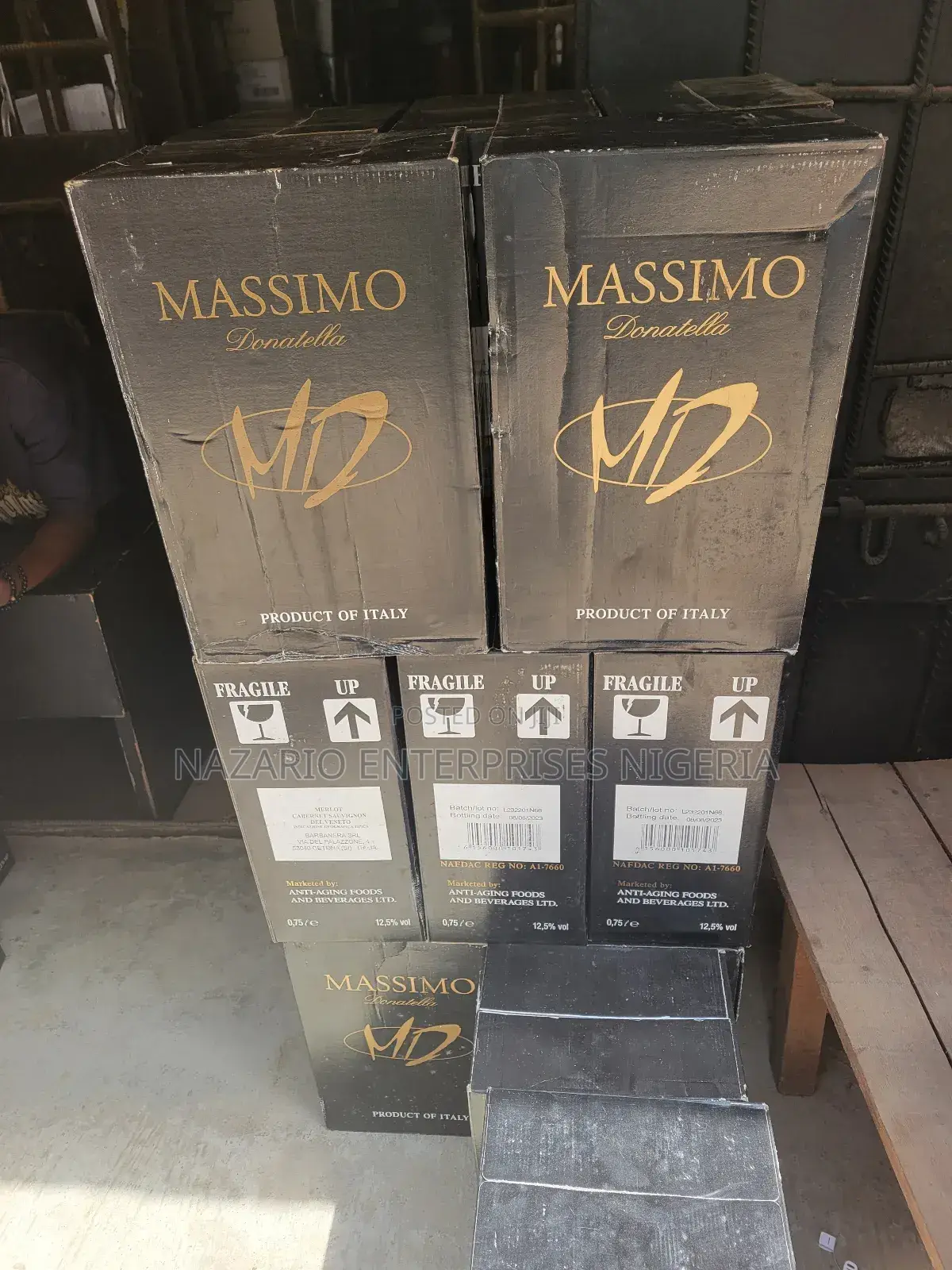 Massimo Donatella Italian Red Wine – By 12 Bottles
