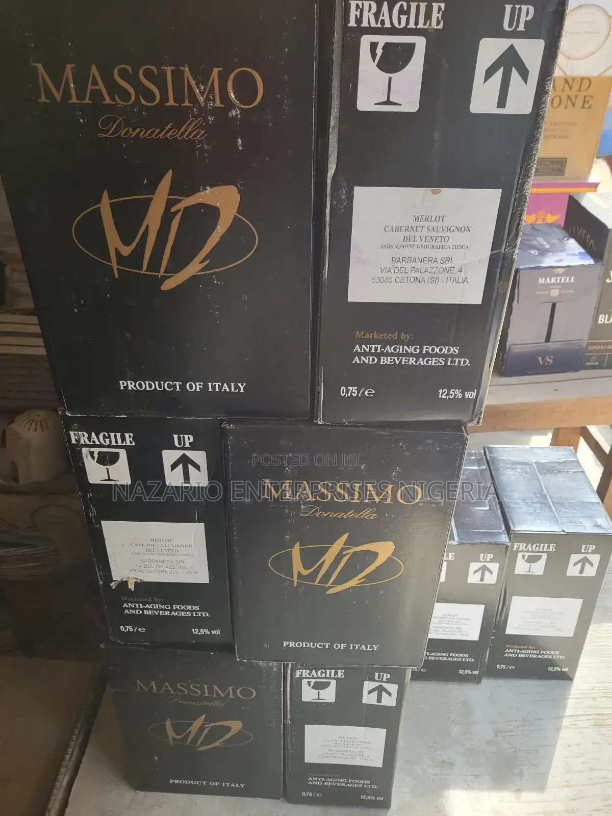 Massimo Donatella Italian Red Wine – By 12 Bottles