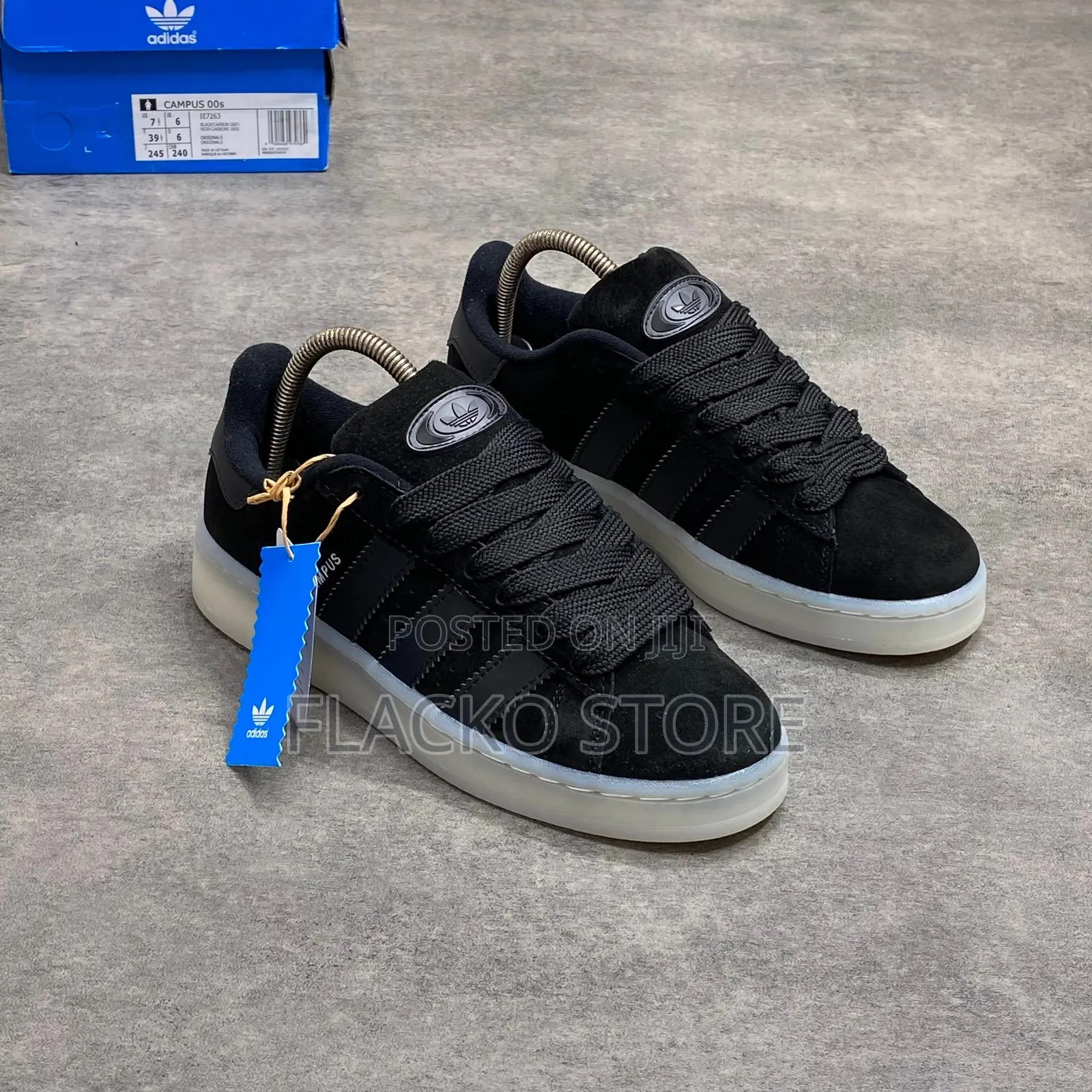 Original Adidas Campus 00s Black Almunia Sneakers