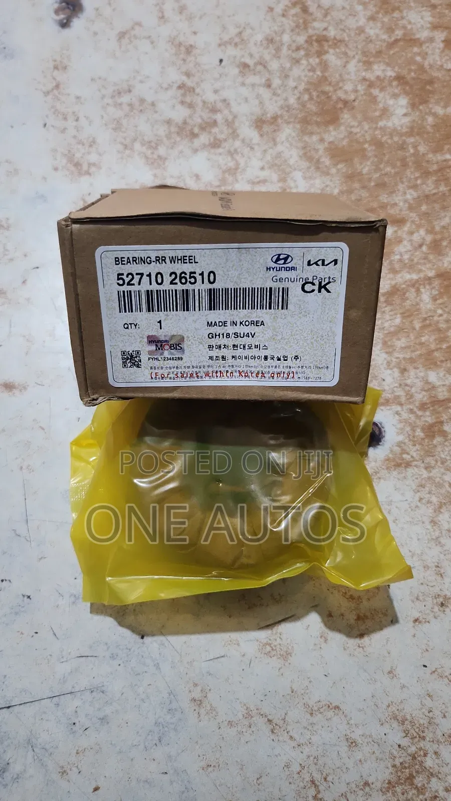 Hyundai/Kia Wheel Bearing Original
