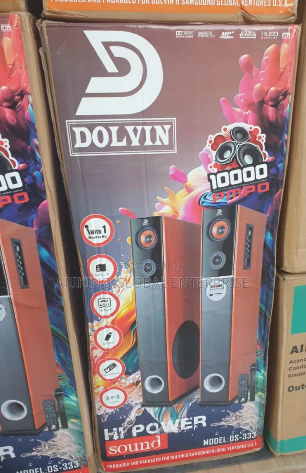 Dolvin Hi Power Tower Bluetooth Home Theater System