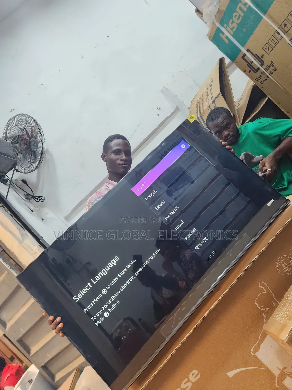 43inches Hisense Smart Television Uhd A4 Series