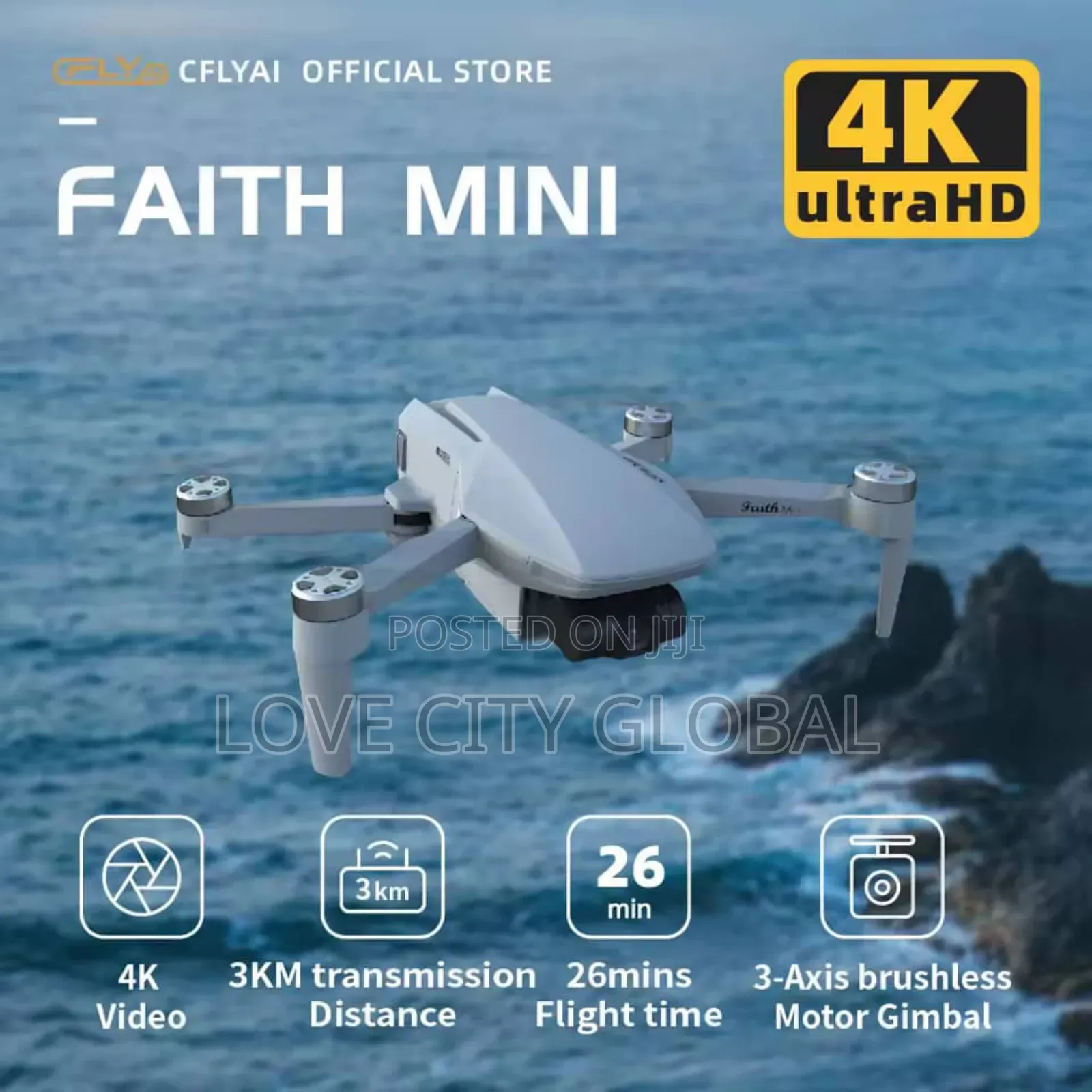 C-Fly Faith Mini Ai Wifi 5g Faith 2 Drone 3km 2 Battery