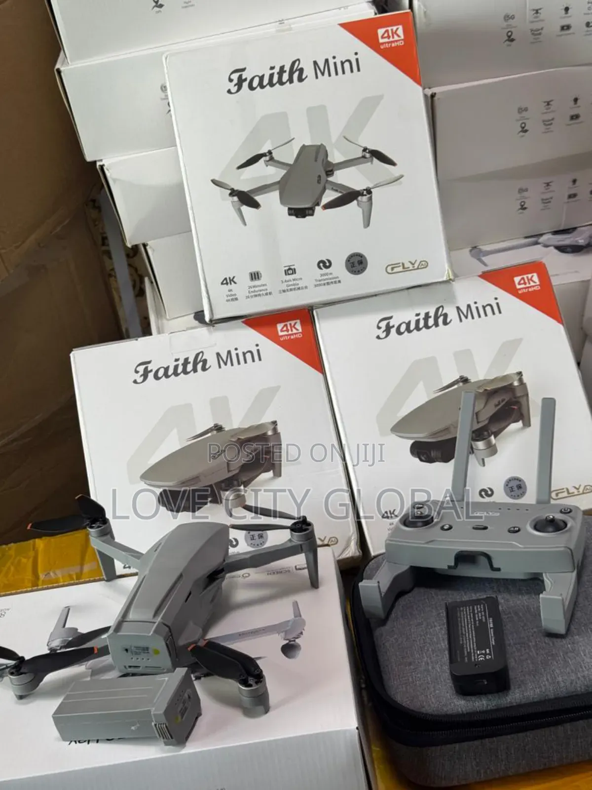 C-Fly Faith Mini Ai Wifi 5g Faith 2 Drone 3km 2 Battery