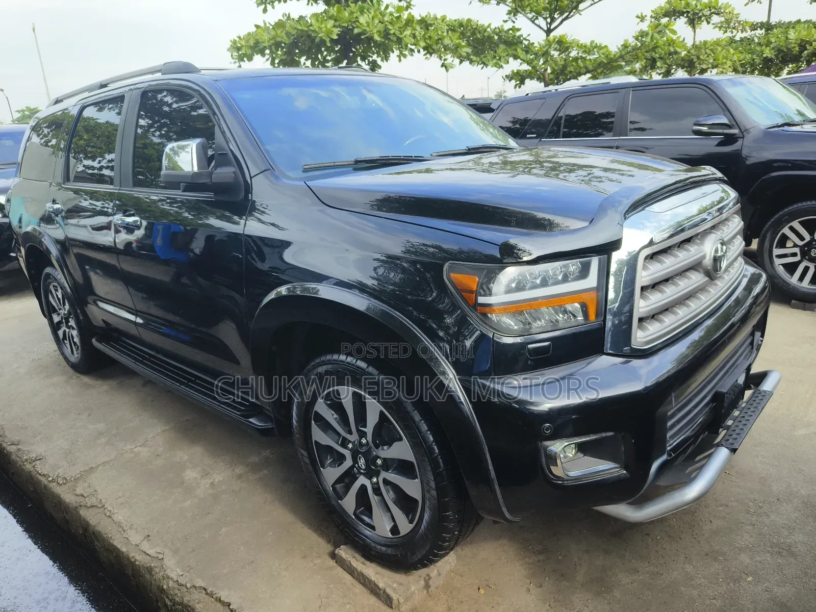 Toyota Sequoia Platinum 4x4 2018 Black