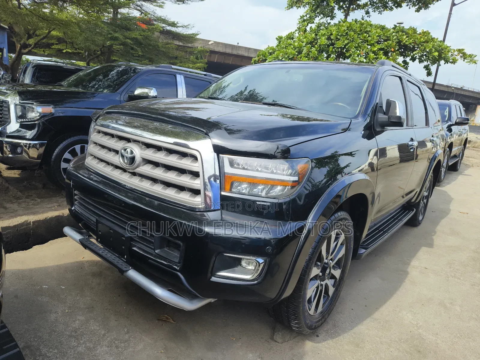 Toyota Sequoia Platinum 4x4 2018 Black