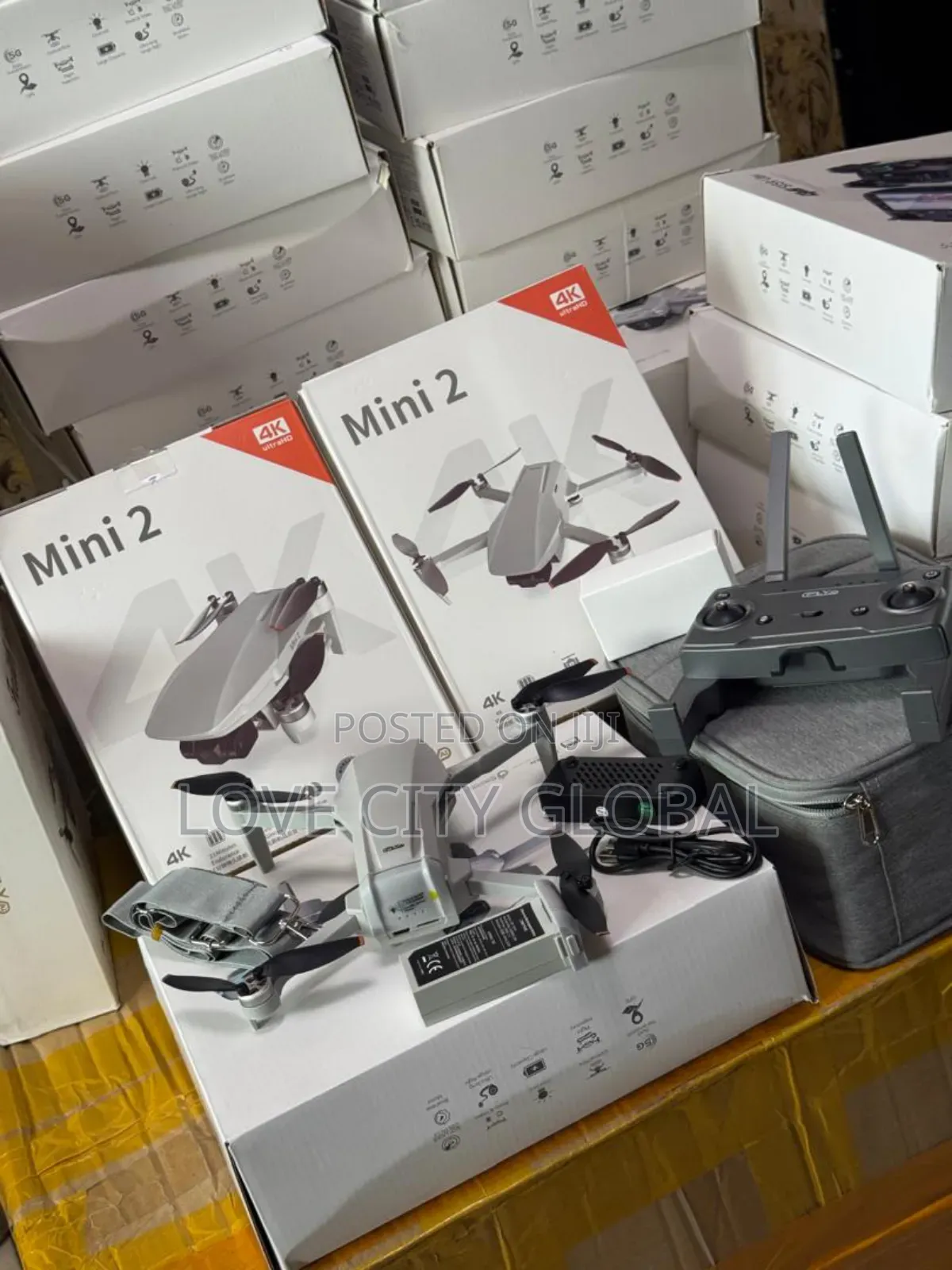 Faith Mini 2 Drone Faith2 Cfly 5km 5g Wifi Uhd, 2 Battery
