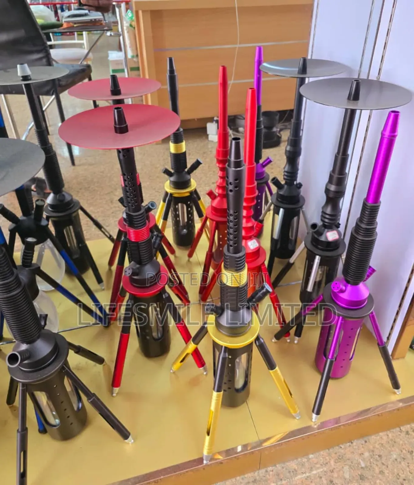 Giant Shisha Pot With 4stands